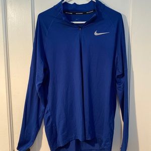 Nike running mens dri fit 1/4 zip
